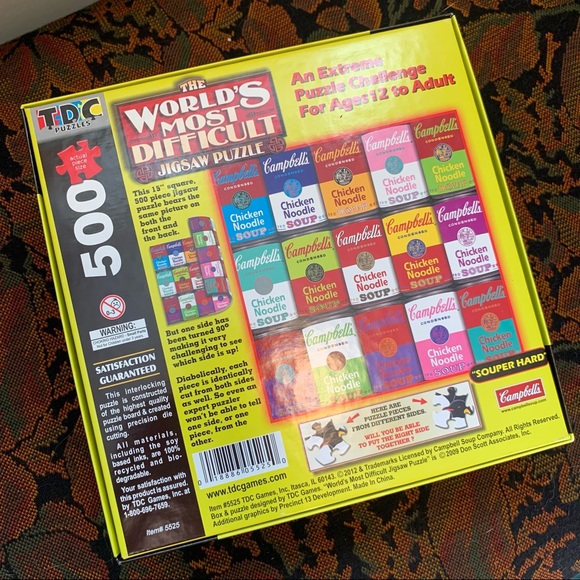 “World’s Most Difficult” Jigsaw Puzzle - Picture 2 of 5